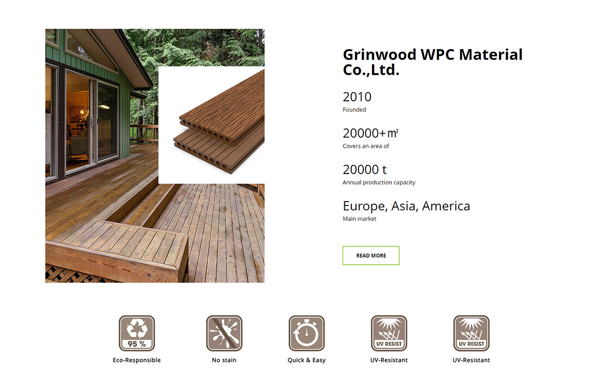 Grinwood WPC Material CO.,LTD Grinwood WPC Material CO.,LTD